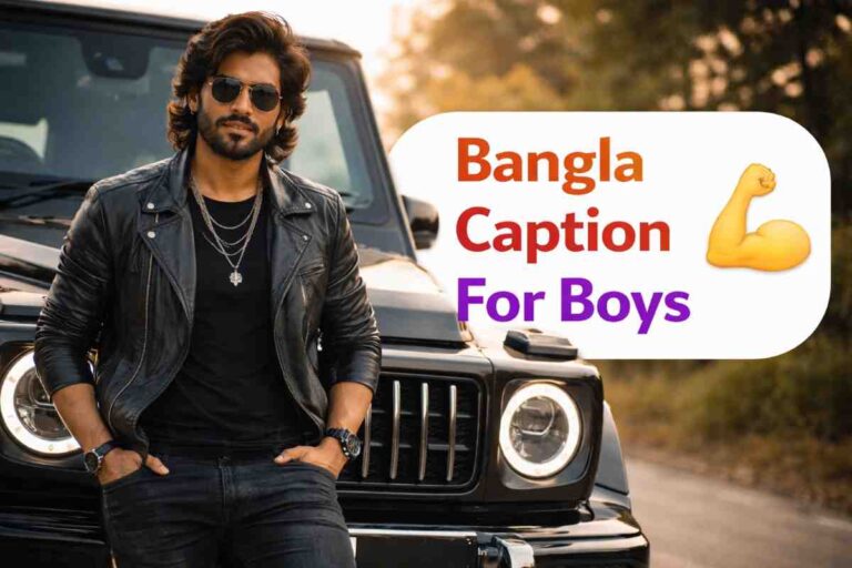 Bangla Caption For Boys